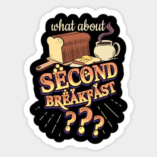 Second Breakfast Sticker